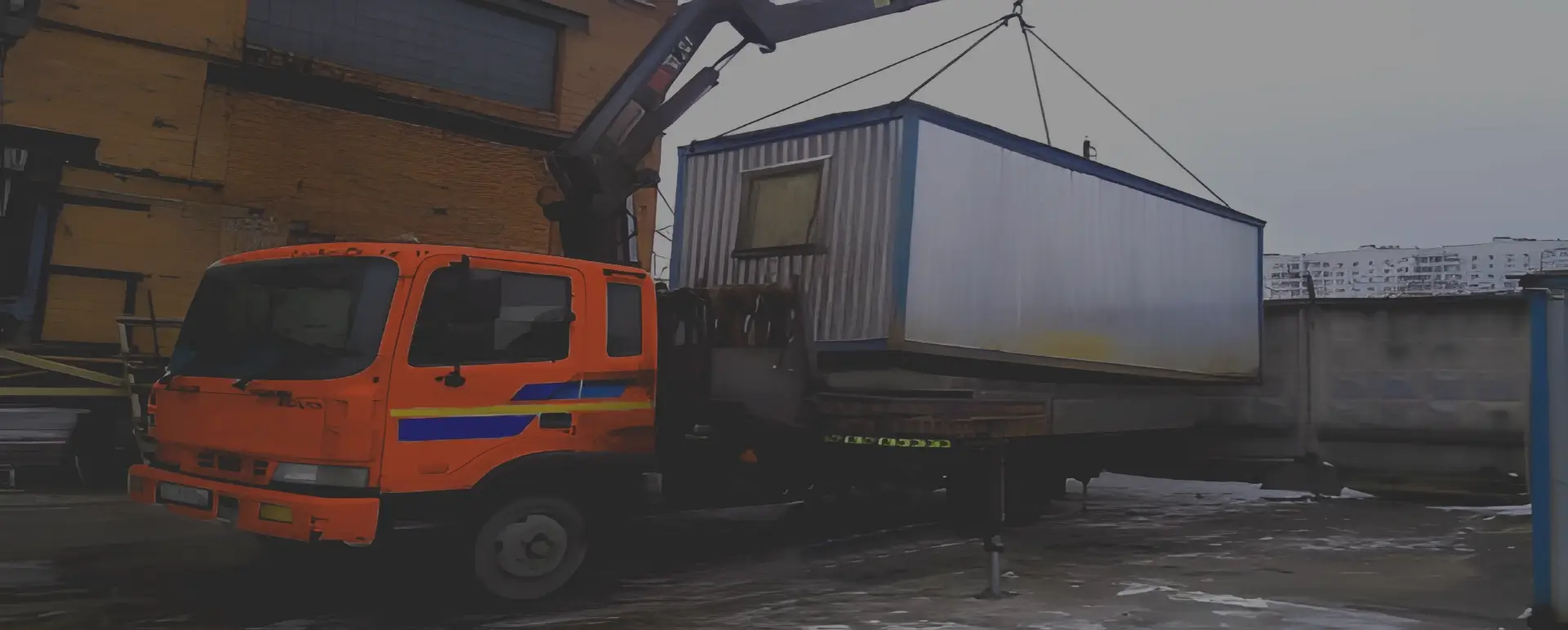 Получить уникальное предложение по перевозке негабаритного вагончика грузовым транспортом по России из Архангельского с гарантией безопасности